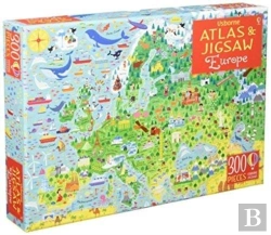Bertrand.pt - Usborne Atlas And Jigsaw Europe