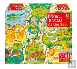 Bertrand.pt - Usborne Book And Jigsaw At The Zoo