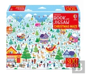 Usborne Book And Jigsaw Christmas Maze