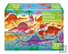 Usborne Book And Jigsaw Dinosaurs