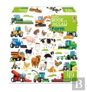 Usborne Book And Jigsaw Farm