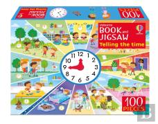 Usborne Book And Jigsaw Telling The Time