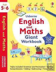 Usborne English And Maths Giant Workbook 5-6