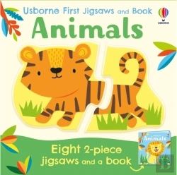Bertrand.pt - Usborne First Jigsaws And Book: Animals