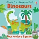 Usborne First Jigsaws And Book: Dinosaurs