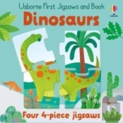 Usborne First Jigsaws And Book: Dinosaurs