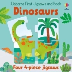 Bertrand.pt - Usborne First Jigsaws And Book: Dinosaurs