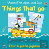 Usborne First Jigsaws And Book: Things That Go