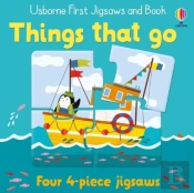 Usborne First Jigsaws And Book: Things That Go