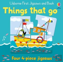 Bertrand.pt - Usborne First Jigsaws And Book: Things That Go