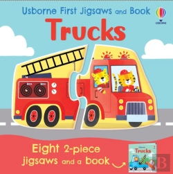 Bertrand.pt - Usborne First Jigsaws And Book: Trucks