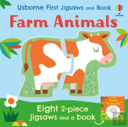Bertrand.pt - Usborne First Jigsaws: Farm Animals