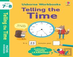 Usborne Workbooks Telling The Time 7-8