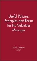 Useful Policies, Examples And Forms For The Volunteer Manager