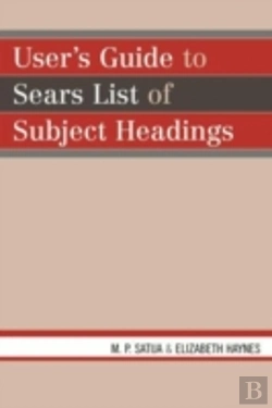 Bertrand.pt - User'S Guide To Sears List Of Subject Headings
