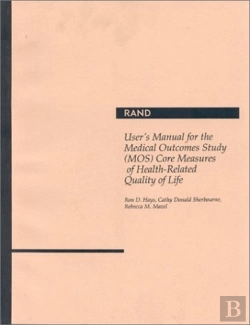 Bertrand.pt - User'S Manual For The Medical Outcomes Study (Mos) Core Measures Of Health-Related Quality Of Life