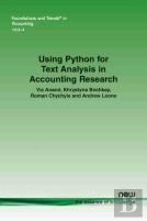 Using Python For Text Analysis In Accounting Research