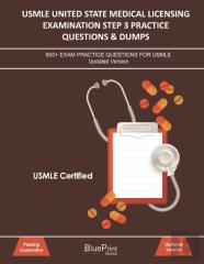 Usmle United State Medical Licensing Examination Step 3 Practice  Questions & Dumps