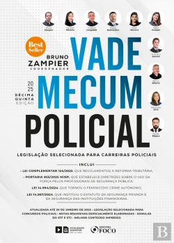 Bertrand.pt - Vade Mecum Policial: Legislação Selecionada Para Carreiras Policiais - 15 ª Ed - 2025