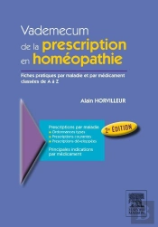 Vademecum Prescription En Homeopatie 2eme Edition