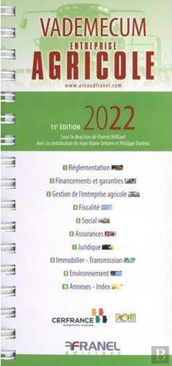 Bertrand.pt - Vademecum : Vademecum De L'Entreprise Agricole (Édition 2023)