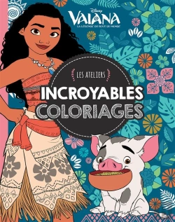Bertrand.pt - Vaiana, Incroyables Coloriages, Ateliers Disney