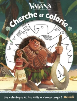 Bertrand.pt - Vaiana, La Légende Du Bout Du Monde ; Cherche Et Colorie