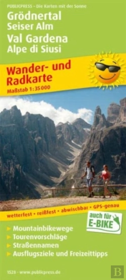 Bertrand.pt - Val Gardena - Alpe Di Siusi / Val Gardena - Alpe Di Siusi, Hiking And Cycling Map 1:35,000