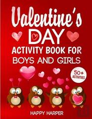 Valentine'S Day Activity Book For Boys And Girls