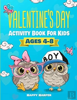 Bertrand.pt - Valentine'S Day Activity Book For Kids Ages 4-8