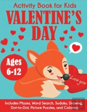 Valentine'S Day Activity Book For Kids
