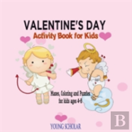 Valentine'S Day Activity Book For Kids
