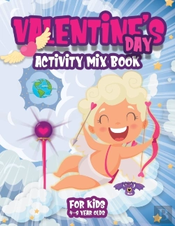 Bertrand.pt - Valentine'S Day Activity Mix Book For Kids 4-8 Year Olds