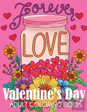 Valentine'S Day Adult Coloring Book