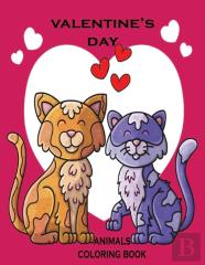 Valentine'S Day Coloring Book Animals