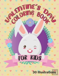 Bertrand.pt - Valentine'S Day Coloring Book For Kids 30 Illustrations