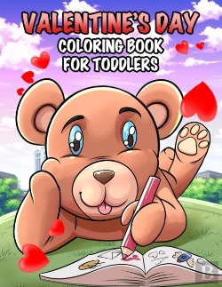 Bertrand.pt - Valentine'S Day Coloring Book For Toddlers