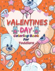 Valentines Day Coloring Book For Toddlers