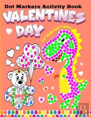 Valentine'S Day Dot Markers Activity Book For Toddlers & Kids