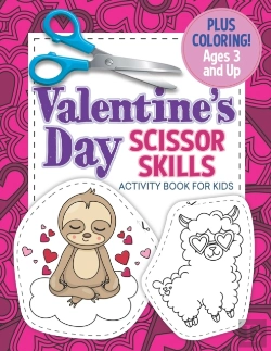 Bertrand.pt - Valentine'S Day Scissor Skills Activity Book For Kids