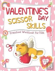 Valentine'S Day Scissor Skills Preschool Workbook For Kids