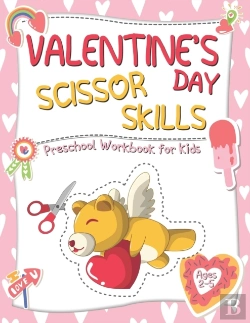 Bertrand.pt - Valentine'S Day Scissor Skills Preschool Workbook For Kids