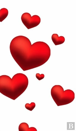 Bertrand.pt - Valentine'S Red Hearts Creative Blank Journal