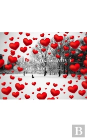 Valentine'S   Winter Wonderland  Red Hearts  Creative  Blank  Book Why   I Love You