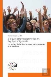 Valeurs Professionnelles Et Equipe Soignante - Les Racines De L'Action Face Aux Turbulences Des Orga
