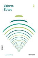 Valores Eticos Serie Nuevo Participa 3 Eso