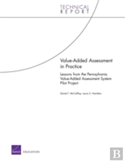Bertrand.pt - Value-Added Assessment In Practice : Lessons From The Pennsylvania Value-Added Assessment System Pilot Project