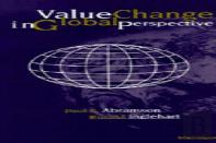 Value Change In Global Perspective