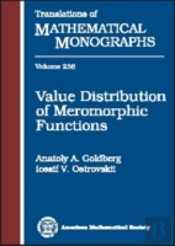 Value Distribution Of Meromorphic Functions