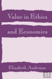 Value In Ethics And Economics